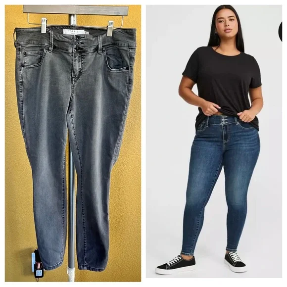 TORRID Jeggings Jeans Light Wash Color - Picture 1 of 9